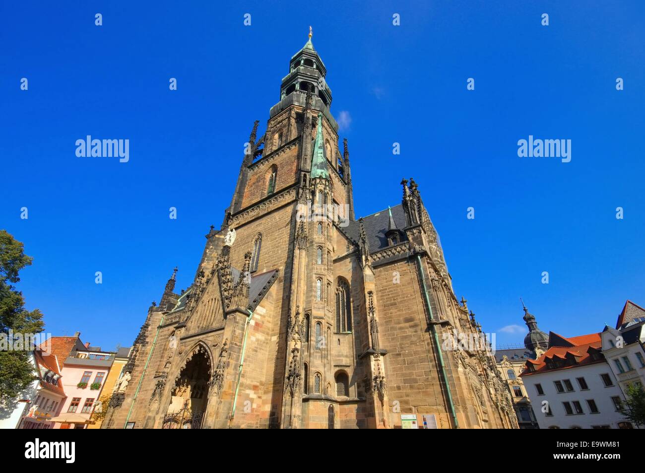 Zwickauer Dom - Zwickau Kathedrale 01 Stockfoto