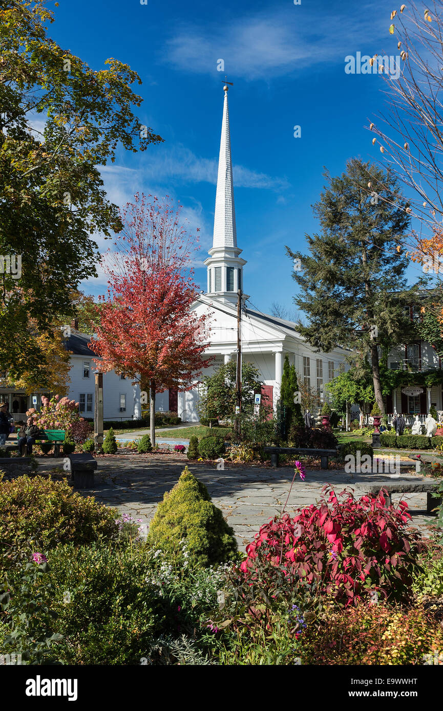 Stadt Woodstock, New York, USA Stockfoto