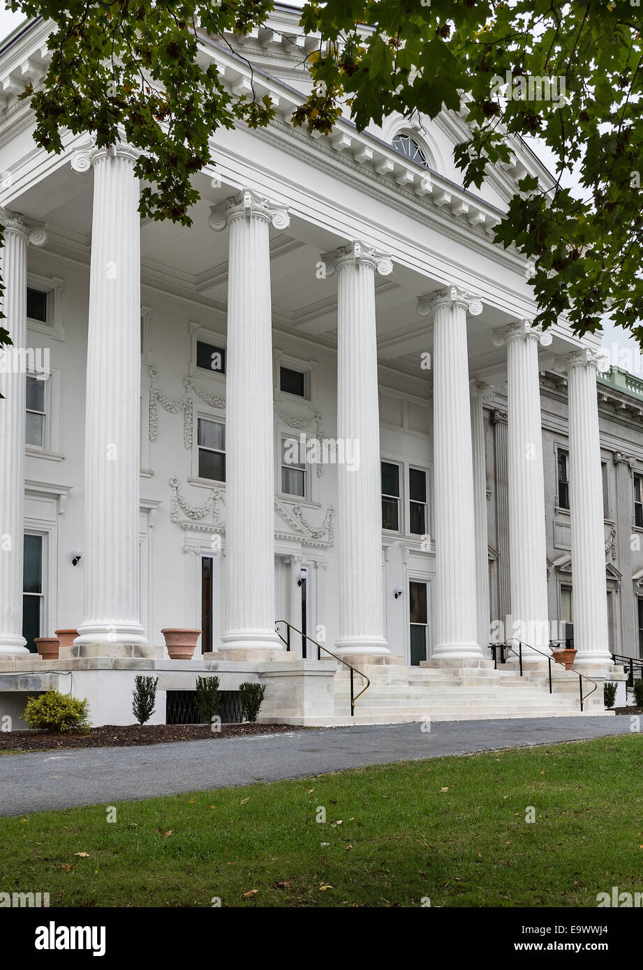 Der Staatsburgh State Historic Site, Staatsburg, New York, USA Stockfoto