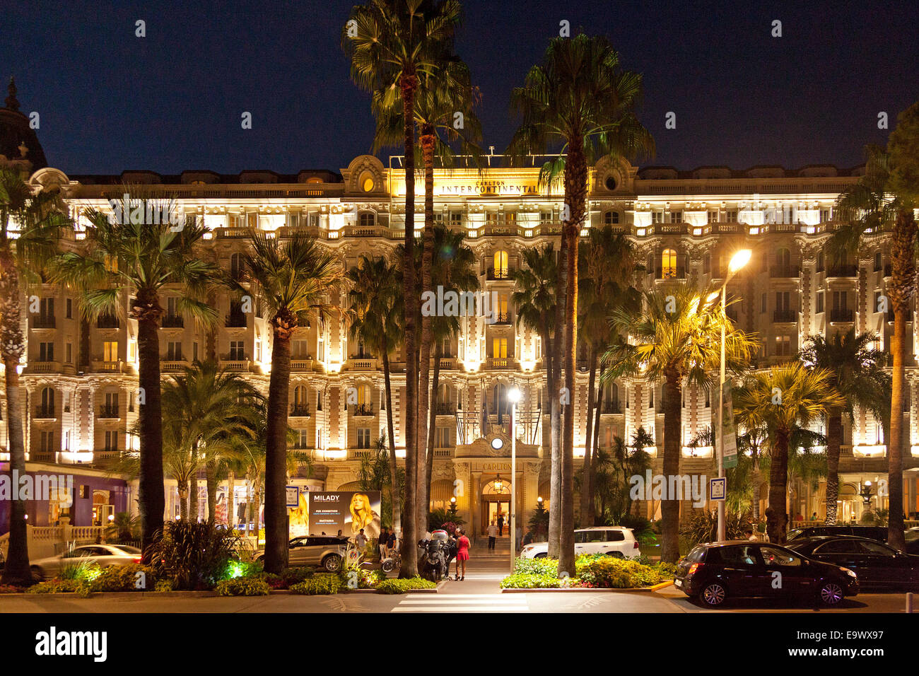 Hotel "Carlton Intercontinental", Cannes, ´ Cote Azur, Frankreich Stockfoto