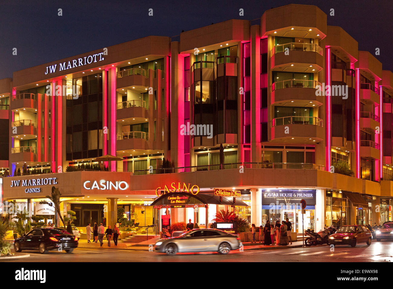 ´ Casino, Cannes, Cote Azur, Frankreich Stockfoto