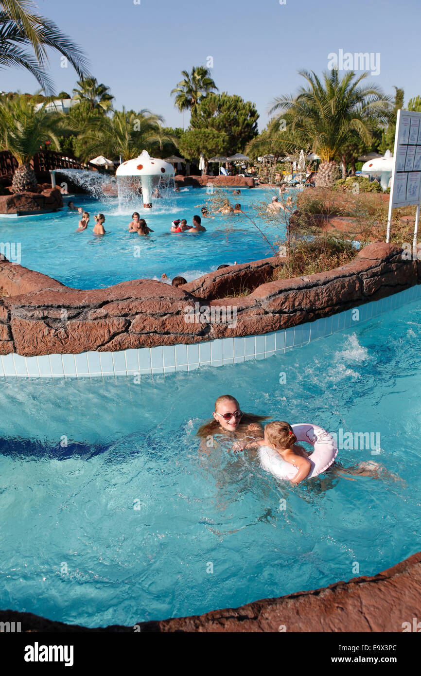 Ali Bey Club Manavgat Hotel & Resort, Antalya, Türkei. Stockfoto
