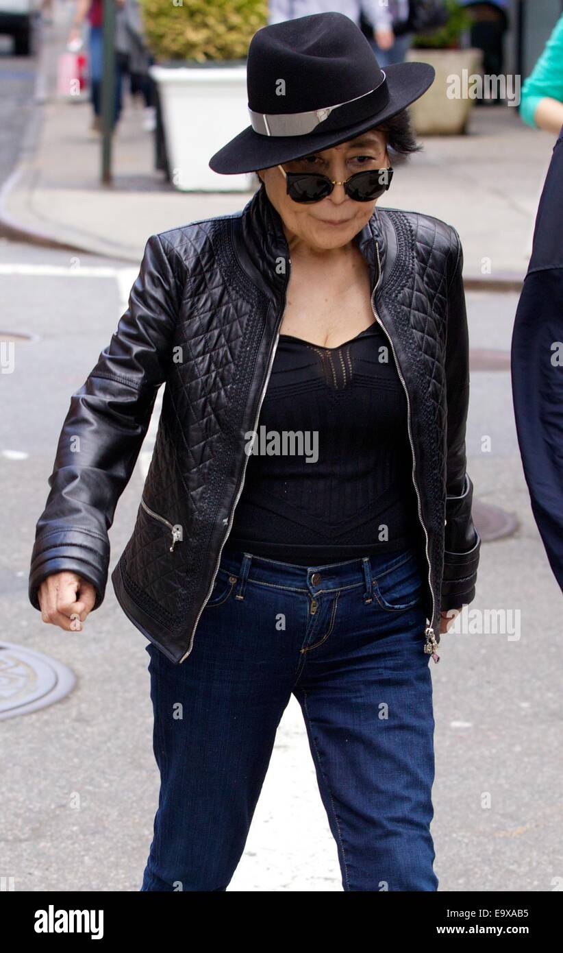 Yoko Ono in New York City mit Nolita gesehen Yoko Ono Where New York