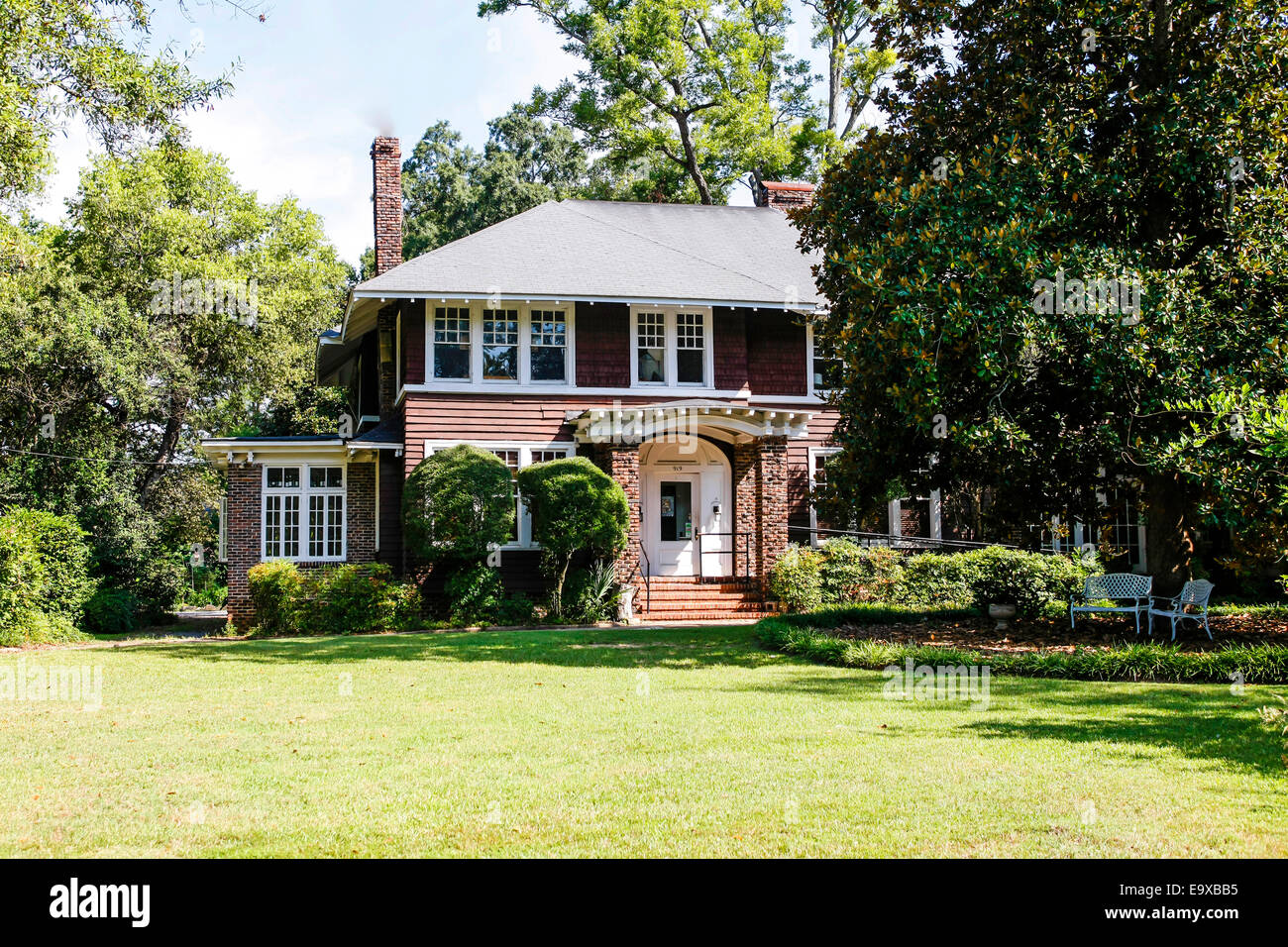 Scott und Zelda Fitzgerald Haus und Museum im Stadtteil alten Cloverdale Montgomery AL Stockfoto