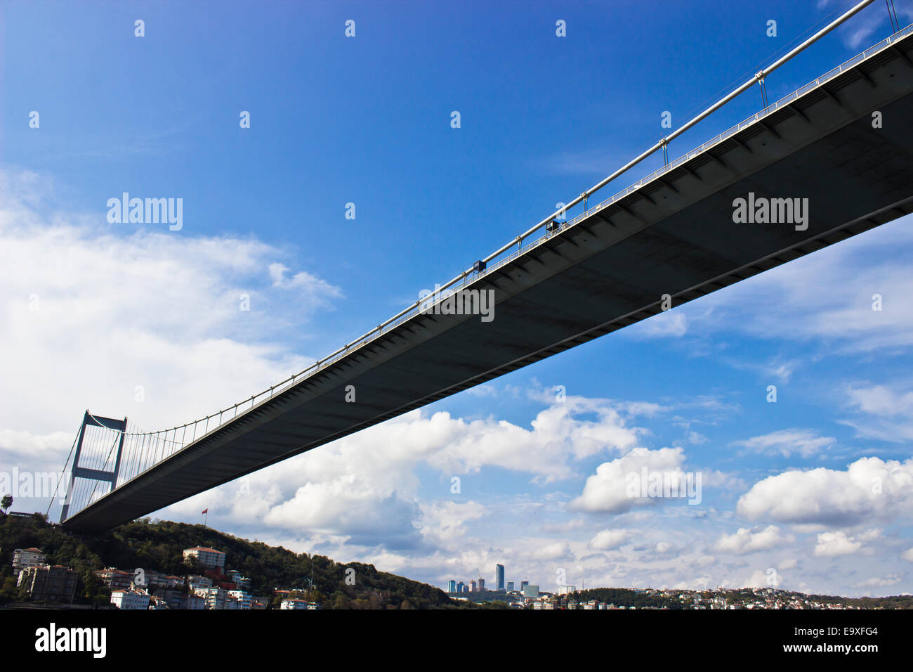 Bosporus-Brücke Stockfoto