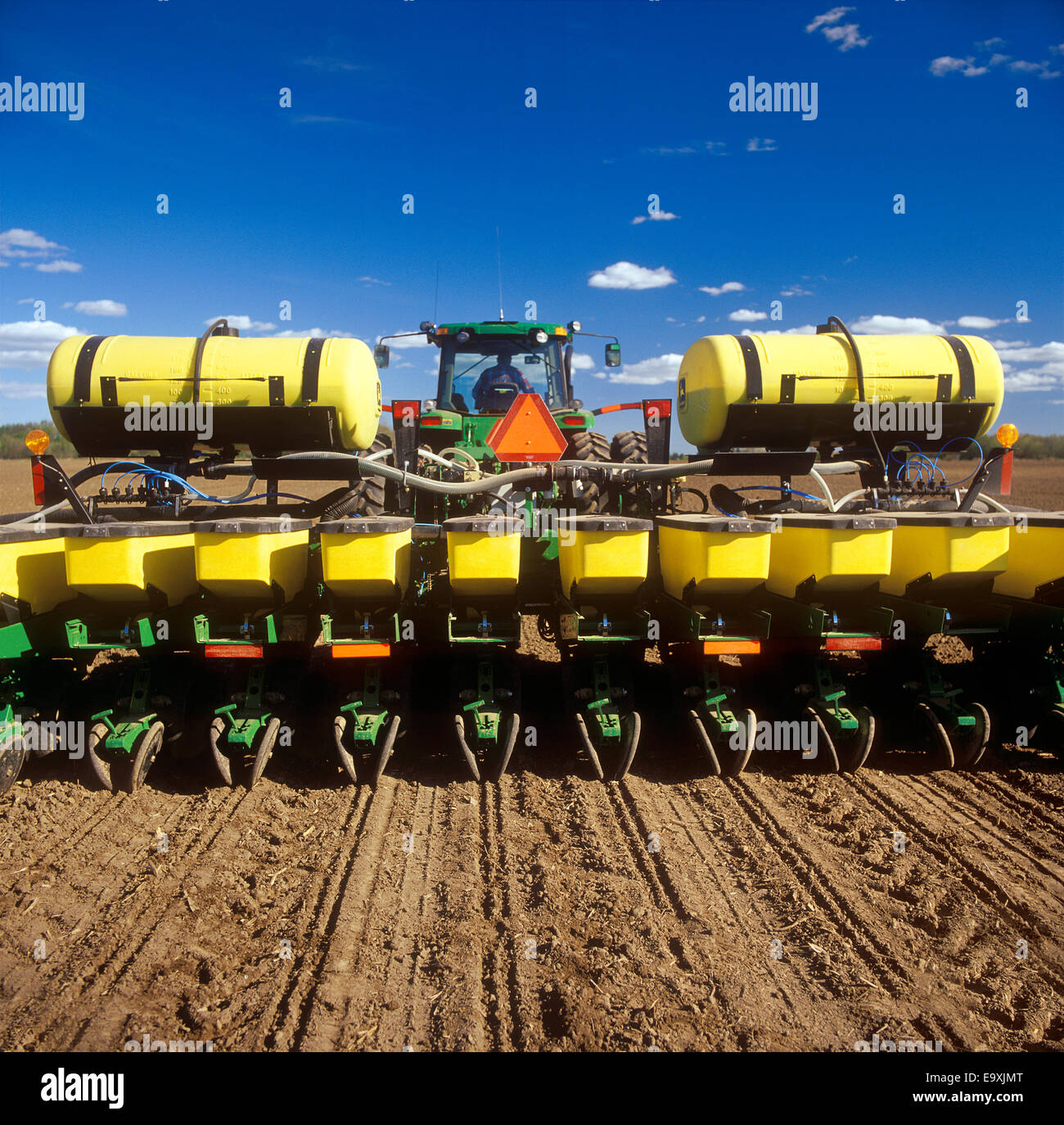 Jeff Carroll, Ag, Landwirtschaft, Bauernhof, Landwirtschaft, hinten Stockfoto