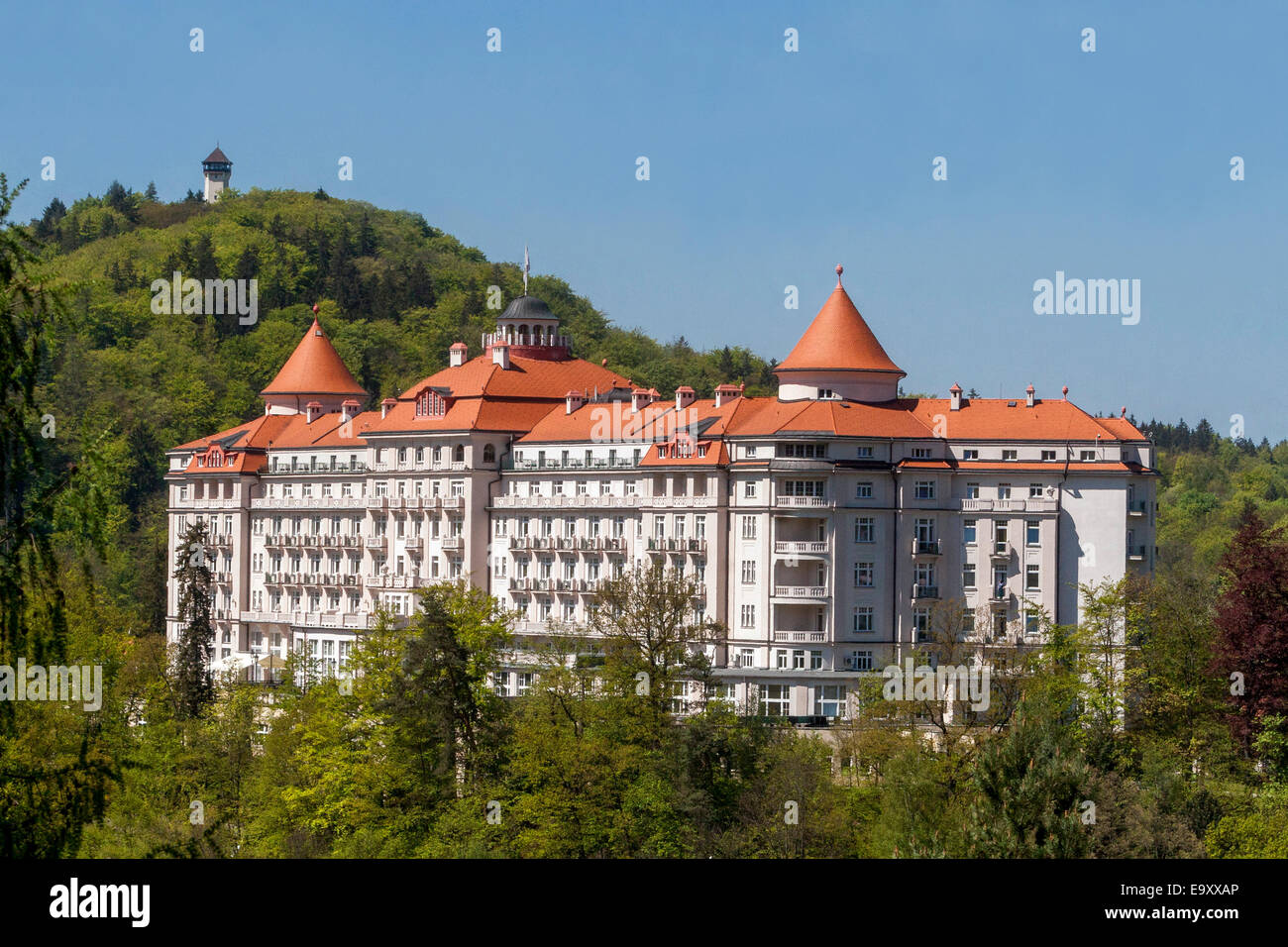 Spa Hotel Imperial, Karlovy Vary, Tschechien Stockfotografie - Alamy