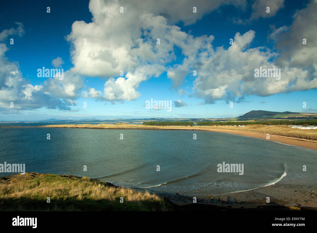 Shell-Bucht in der Nähe von Elie auf der Fife Coastal Path, Fife Stockfoto