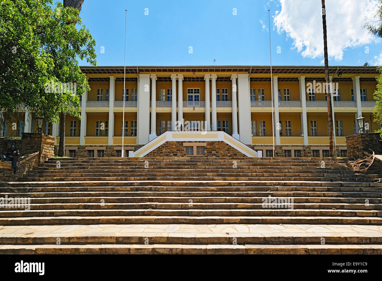 Parlament oder Tintenpalast Tintenpalast, Windhoek, Namibia Stockfoto