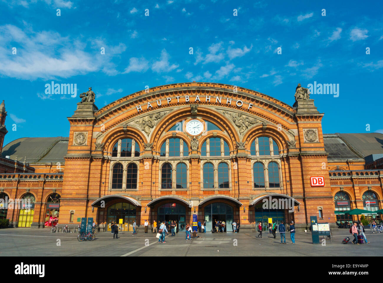 Hauptbahnhof, Hauptbahnhof, Bremen, Deutschland Stockfoto