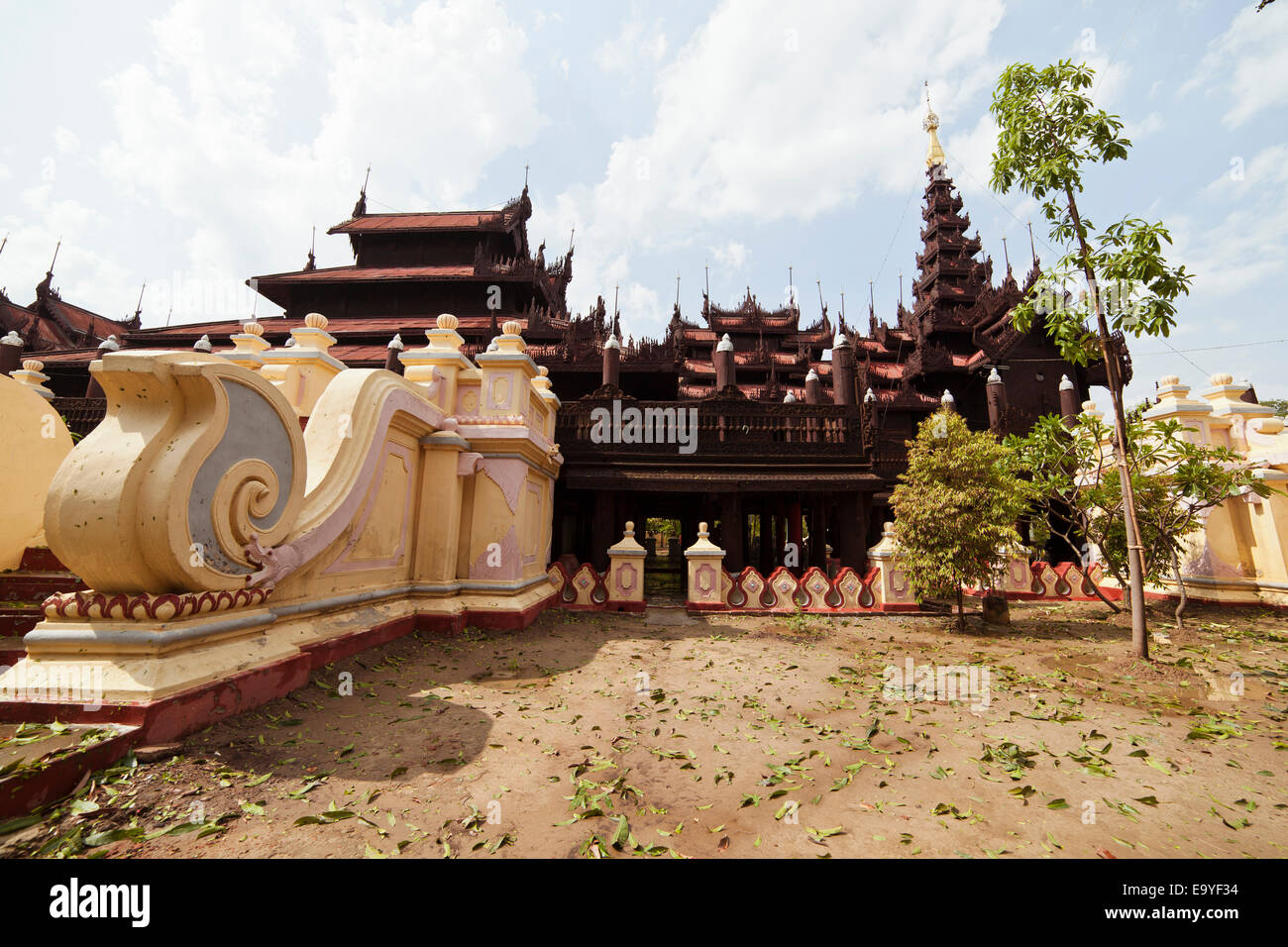 Mandalay Myanmar Sakralbauten Stockfoto