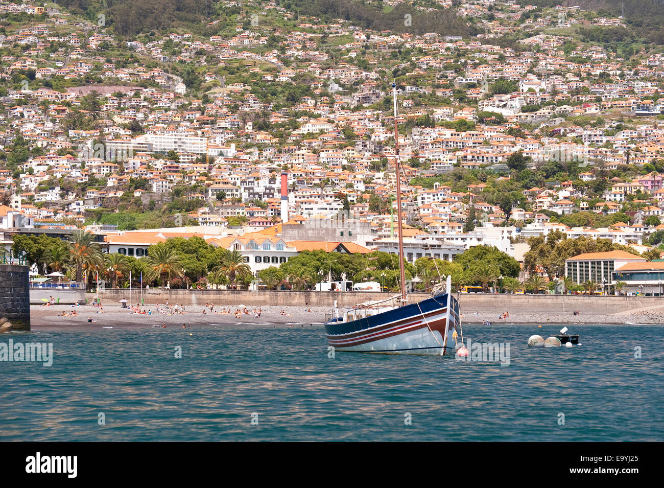 Funchal auf Madeira Stockfoto