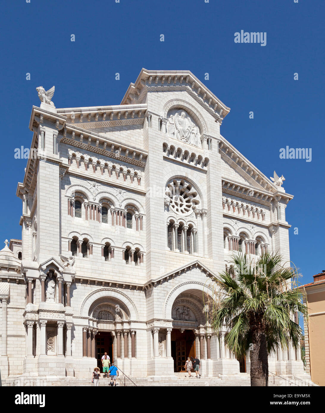 Kathedrale, Monaco Ville, Fürstentum Monaco, ´ Cote Azur Stockfoto