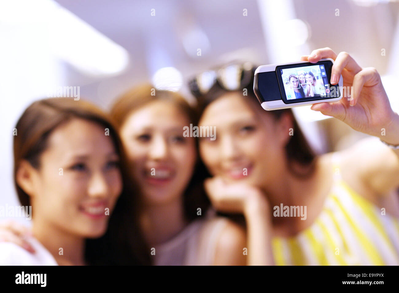 Junge Frauen Fotos Stockfoto