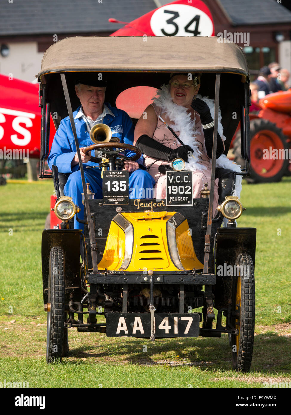 1902 Peugeot Oldtimer Stockfoto