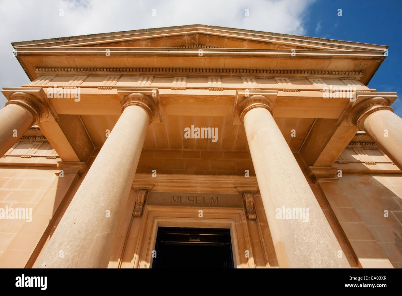 Portikus der Domus Romana (römische Villa), Rabat, Malta Stockfoto