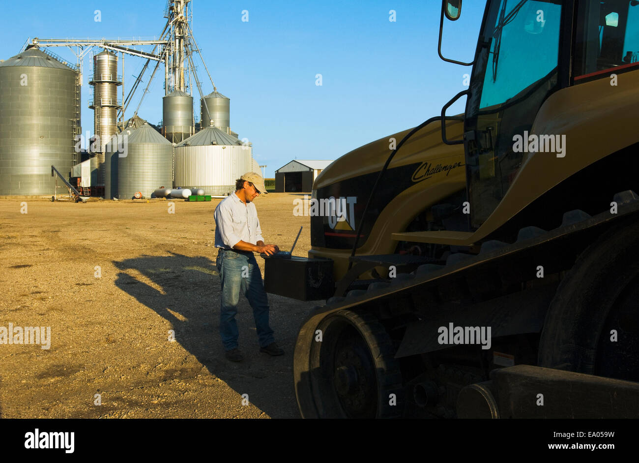 Steve, Ag, Landwirtschaft, Bauernhof, Landwirtschaft, Landwirt Stockfoto