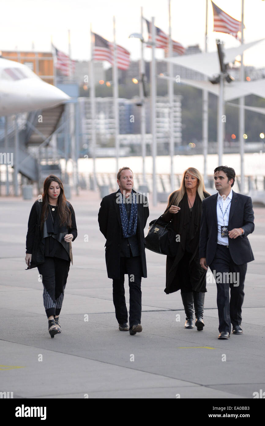 24: live Another Day "Weltpremiere - Ankünfte mit: Kiefer Sutherland wo: Manhattan, New York, USA bei: 2. Mai 2014 Stockfoto