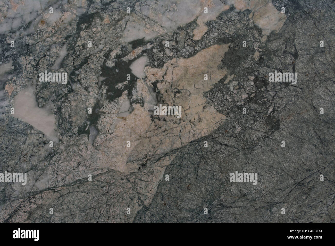 Granit, Stein, abstrakt, Feldspat, Mineral, Partikel, Muster, poliert, Quarz, Platte, gesprenkelt, Platte, Rock Stockfoto