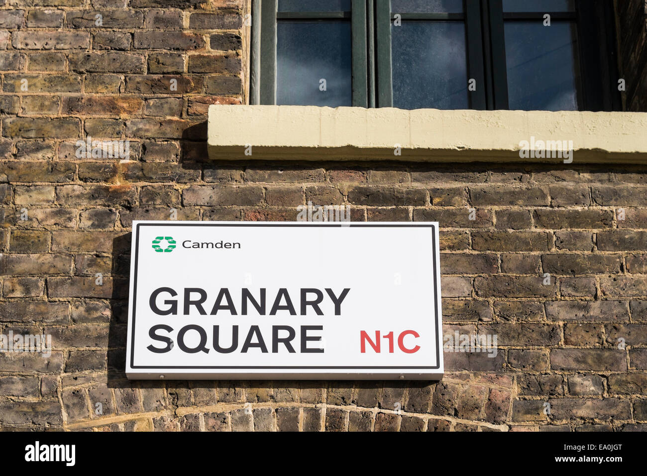 Granary Square - London Stockfoto