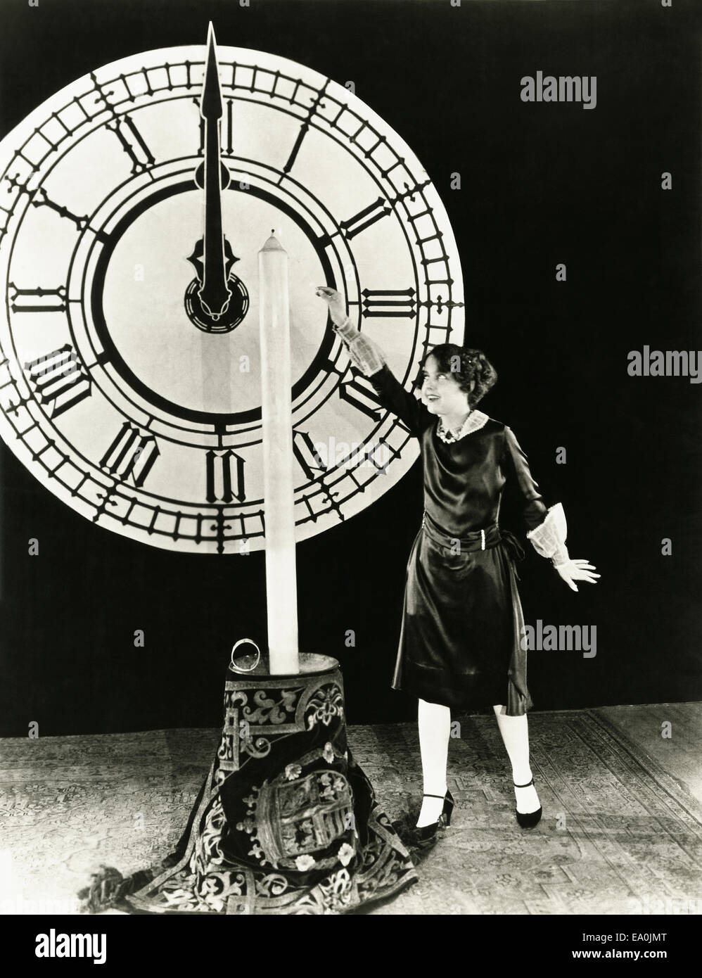 Schlag Mitternacht Stockfoto