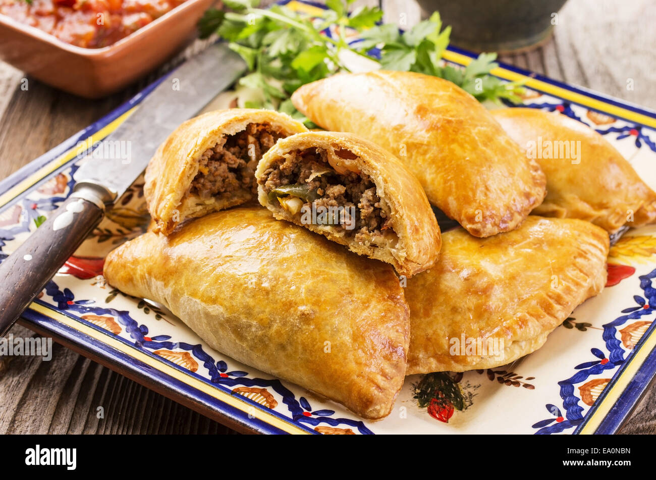 Empanadas Stockfoto