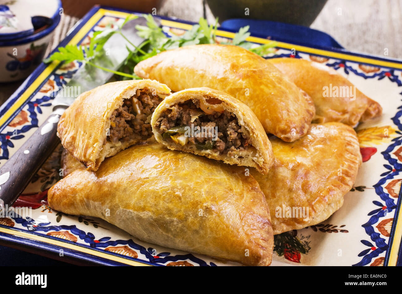 Empanada Stockfoto