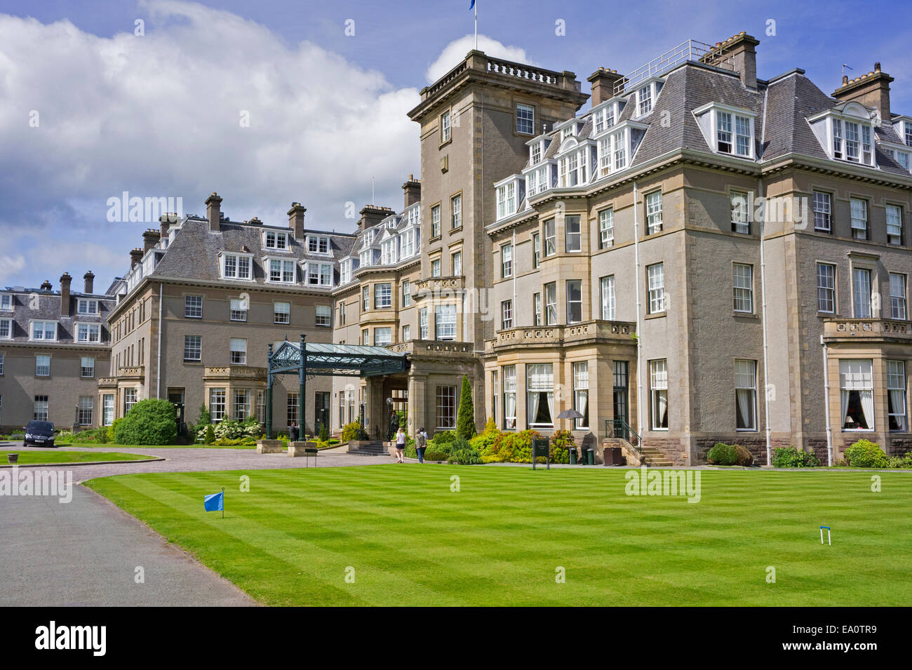 Gleneagles Golf Hotel, Perthsire, Schottland, Großbritannien Stockfoto