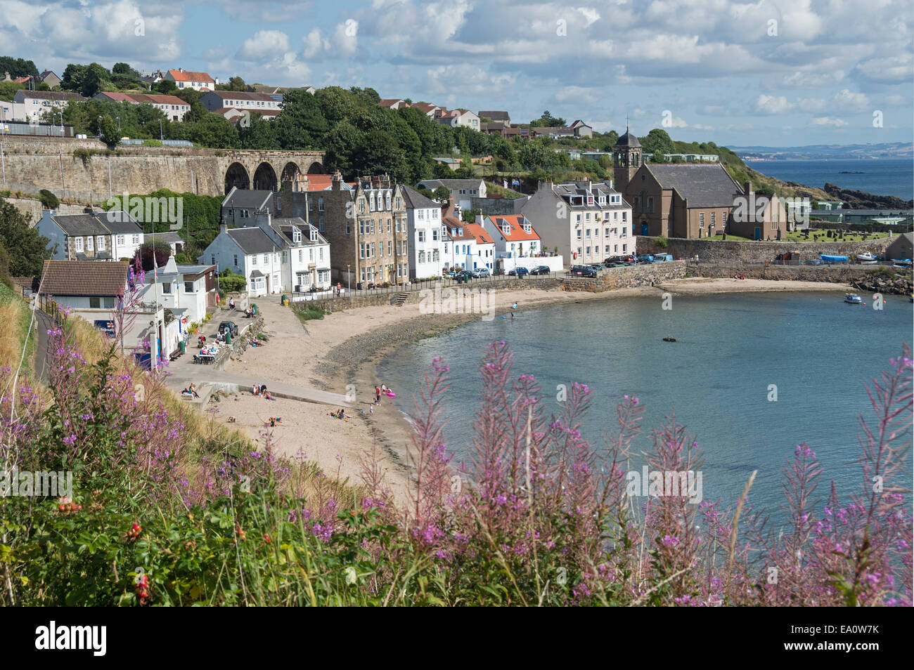 Kinghorn Strand, Firth of Forth, Fife, Schottland, UK Stockfoto