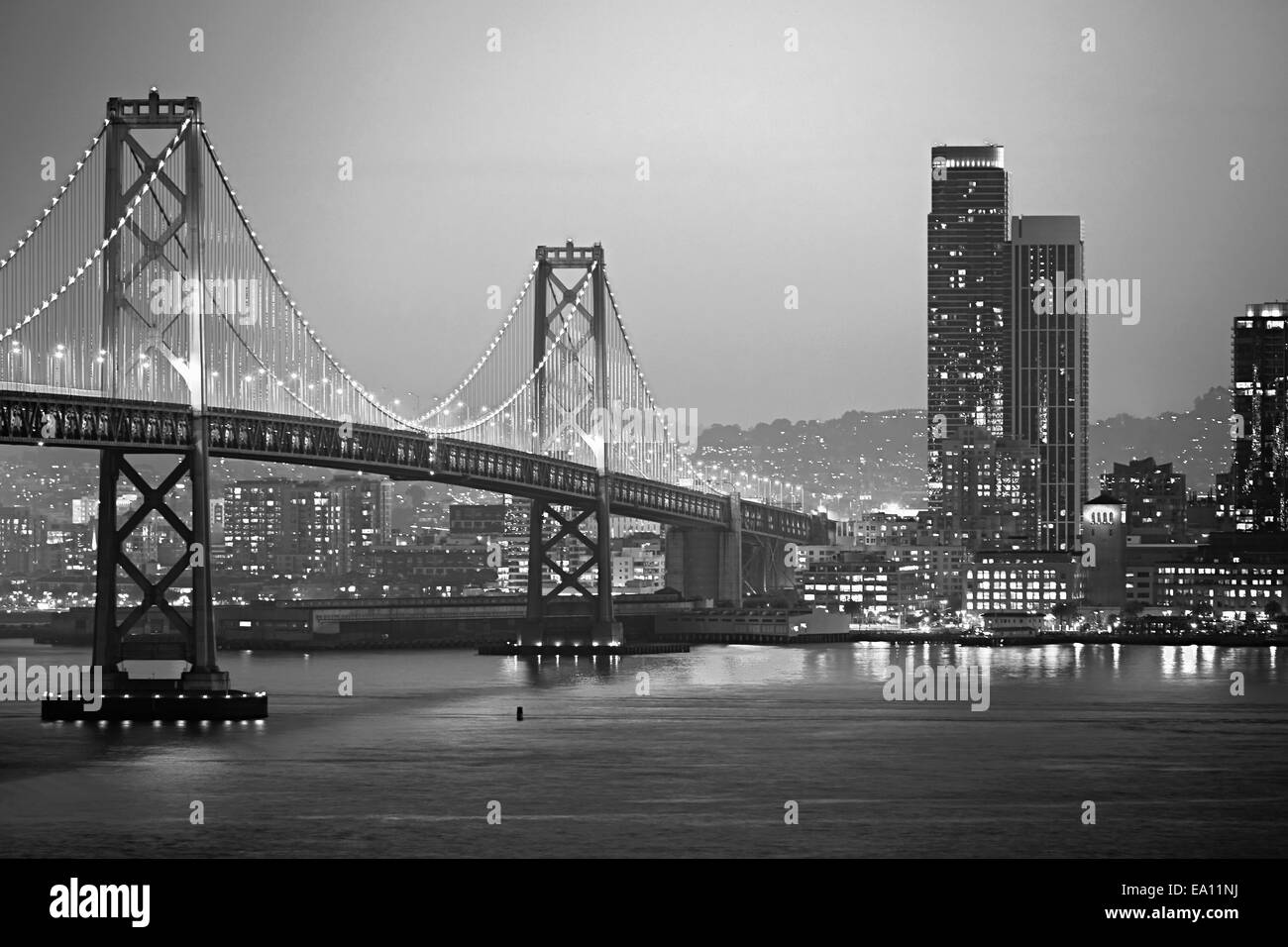Bay Bridge, San Francisco, Kalifornien, USA Stockfoto