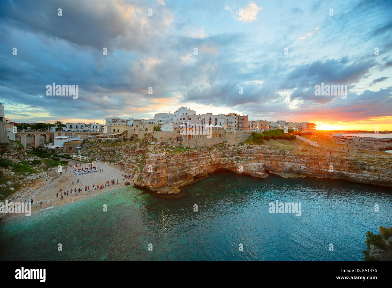 Polignano, Bari, Apulien, Italien Stockfoto