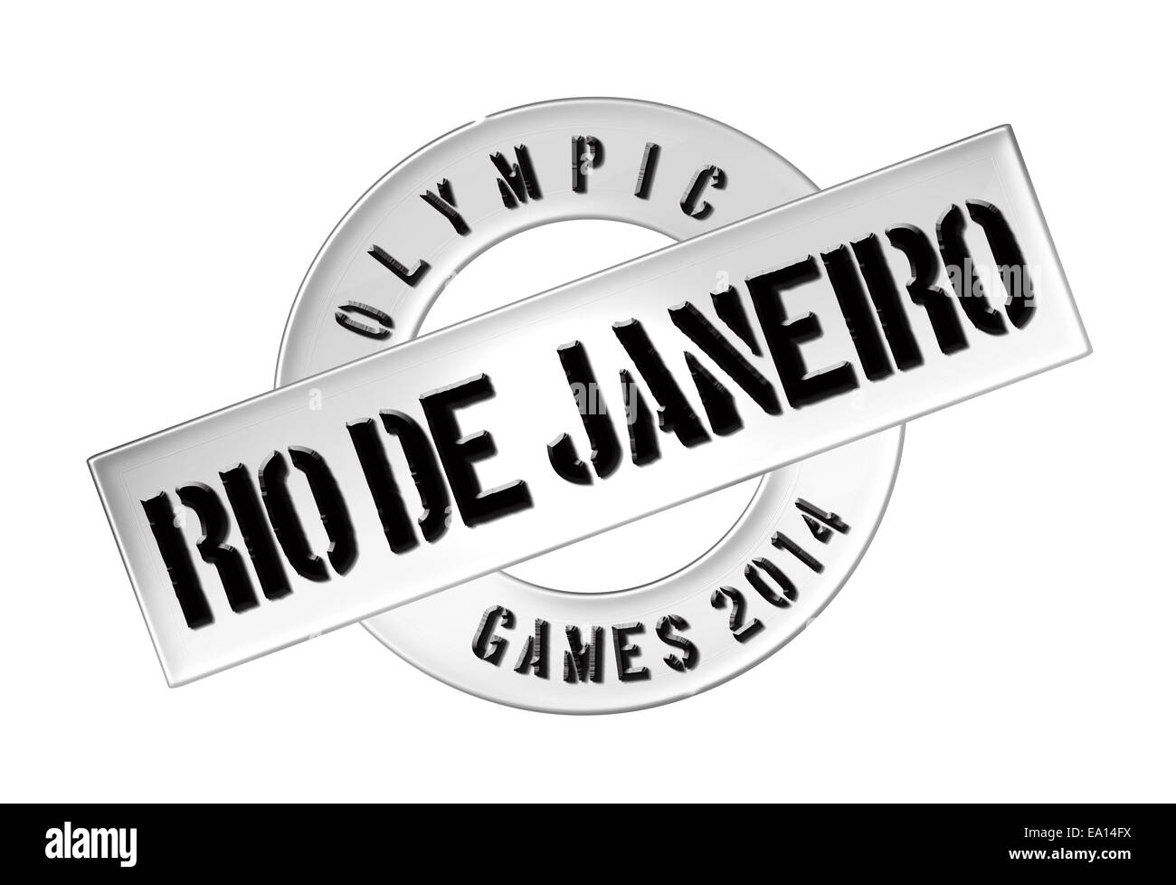 Olympische Spiele 2016 Rio De Janeiro Stockfoto