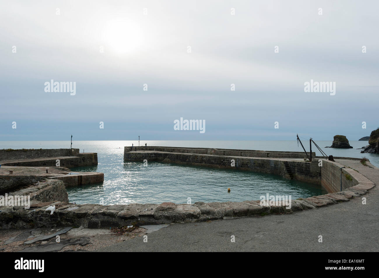 Charlestown Harbour, St Austell, Cornwall. Stockfoto