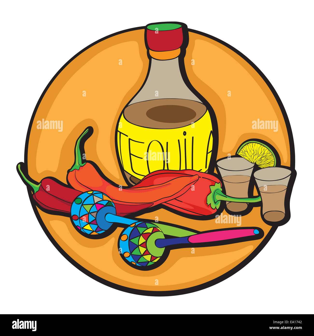 Cinco De Mayo Clipart Stockfotografie Alamy