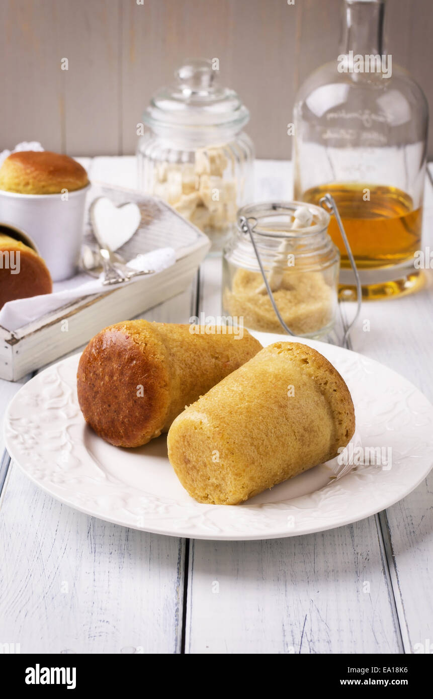 Baba Au rhum Stockfoto