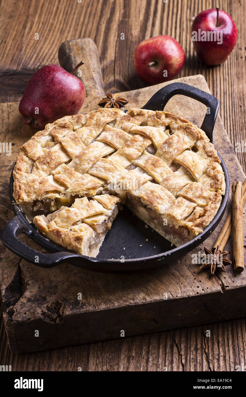 Apple pie Stockfoto