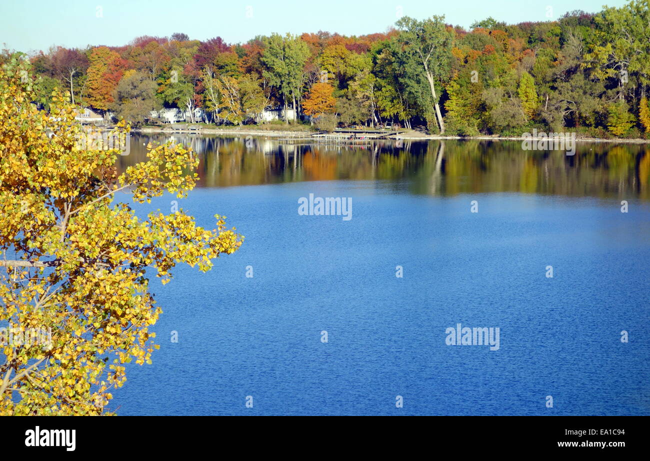 Oktober-Natur in Ontario, Kanada Stockfoto