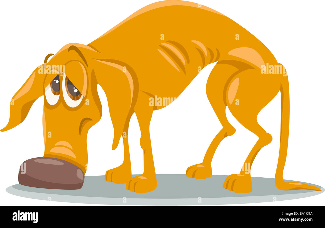 Cartoon Illustration Traurig Obdachlosen Hund Tiere Stockfotografie Alamy Cartoon Illustration Traurig Obdachlosen Hund Tiere Stockfotografie Alamy