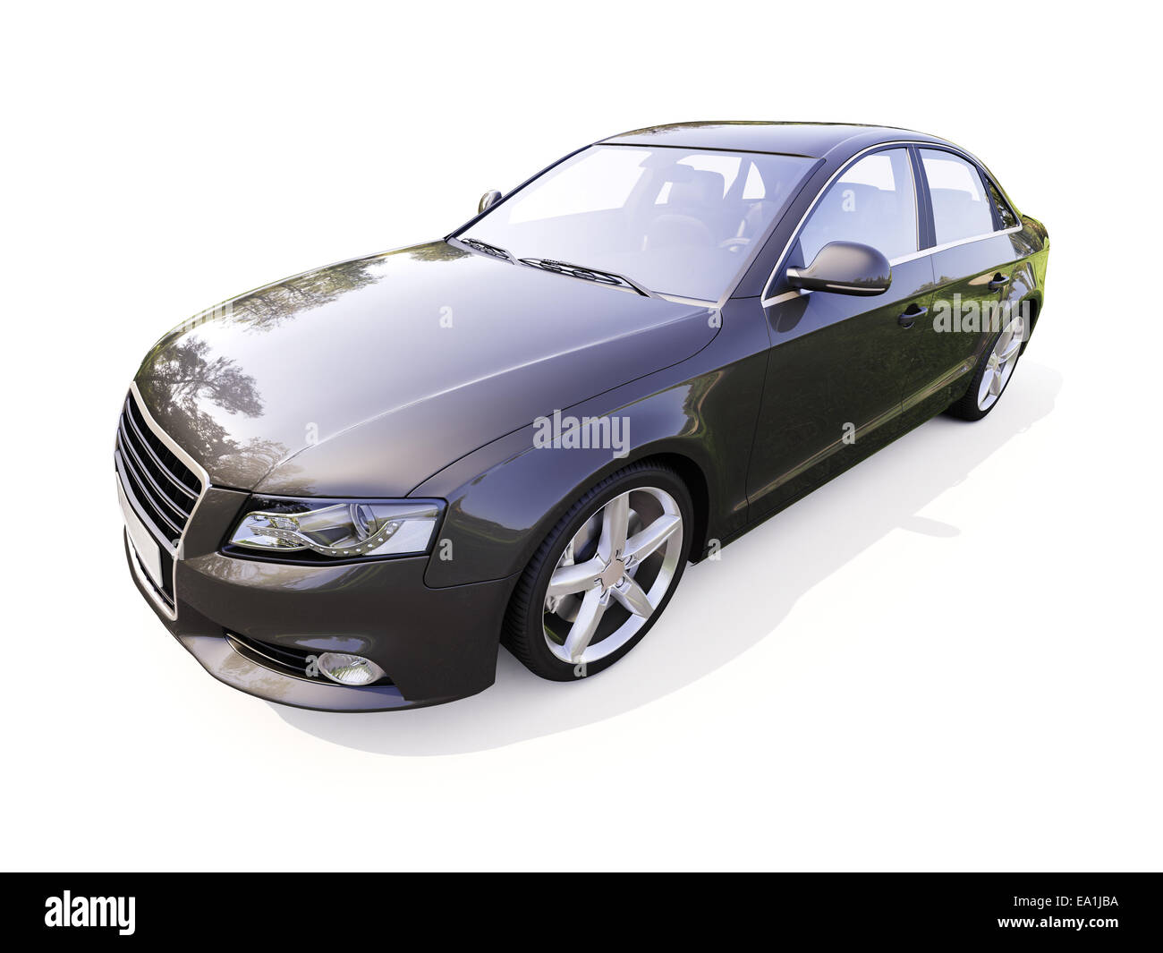 Moderne Luxus-Auto Stockfoto