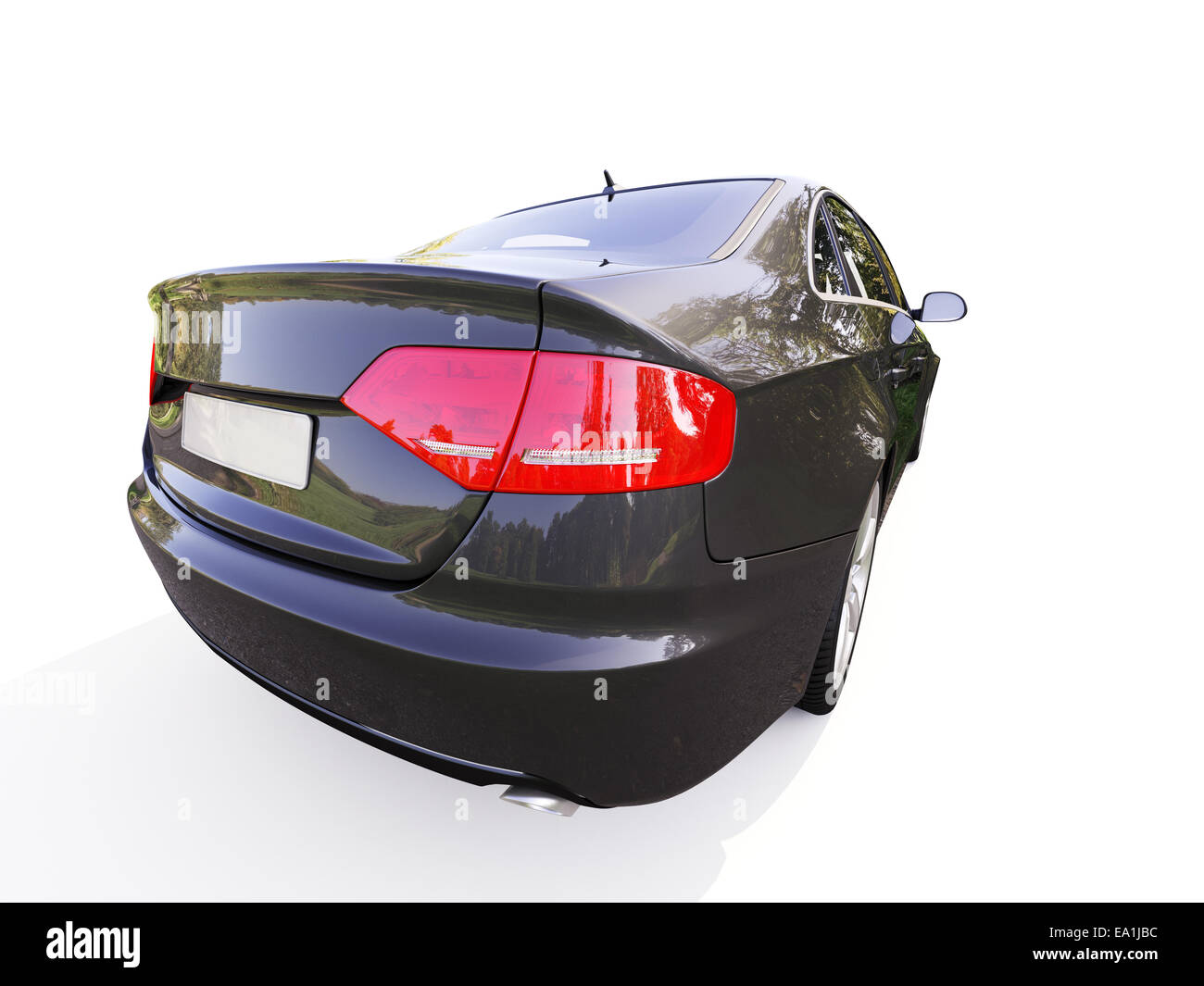 Moderne Luxus-Auto Stockfoto