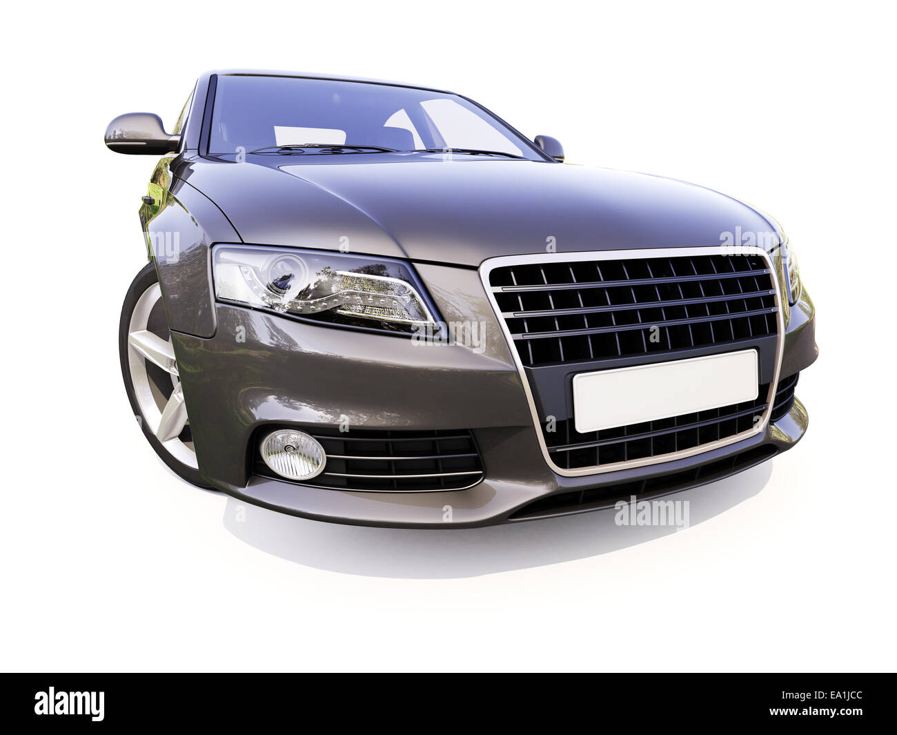 Moderne Luxus-Auto Stockfoto