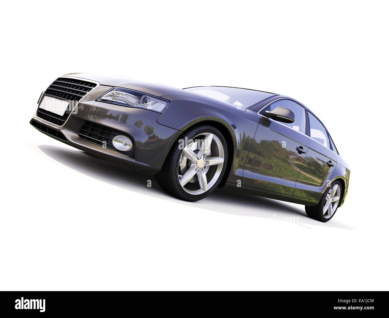 Moderne Luxus-Auto Stockfoto