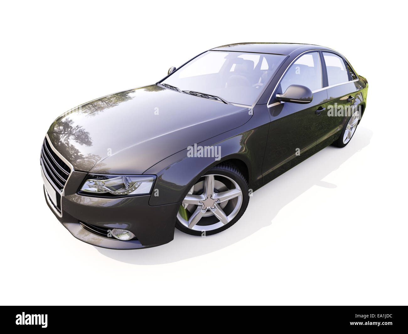 Moderne Luxus-Auto Stockfoto