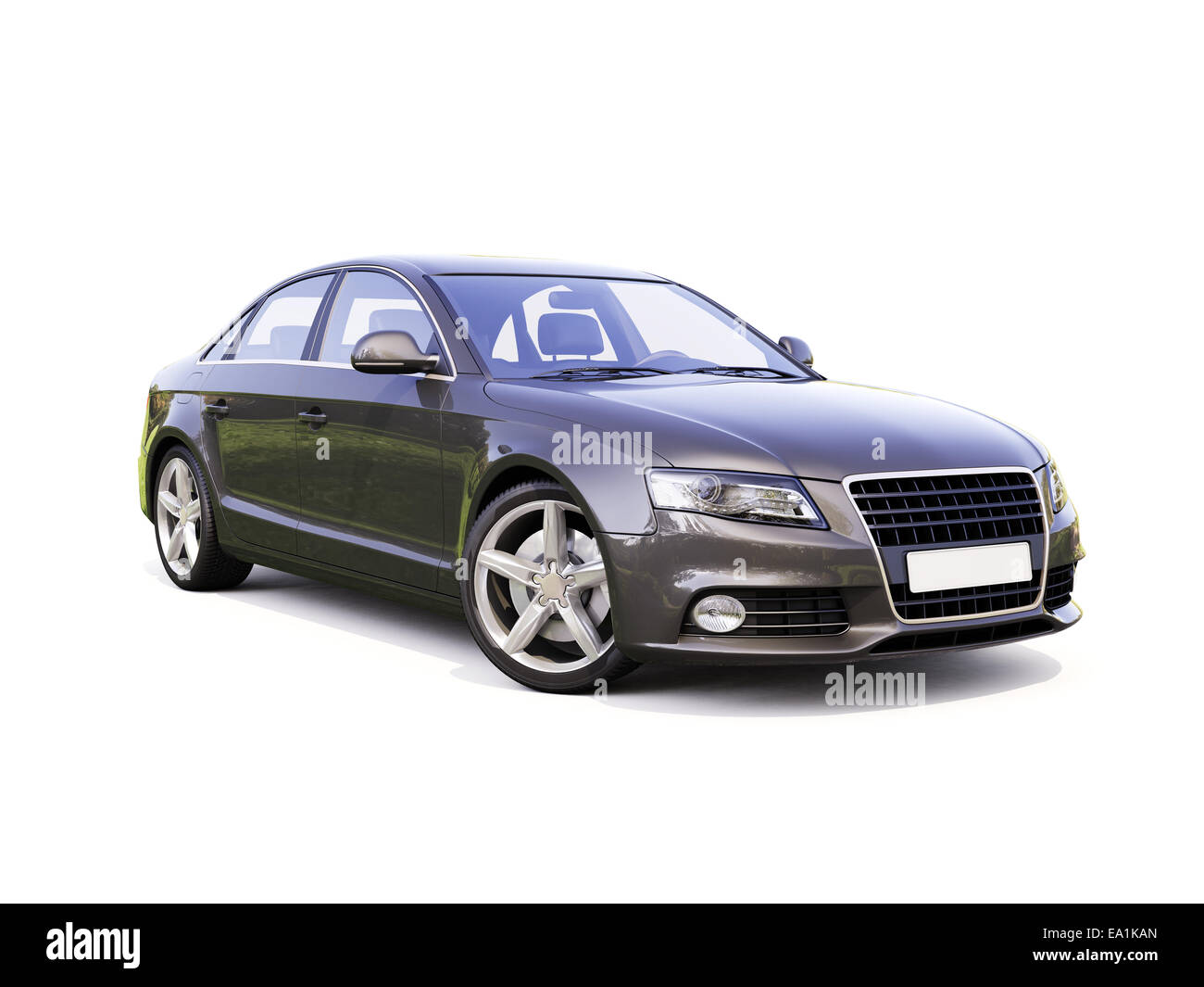 Moderne Luxus-Auto Stockfoto