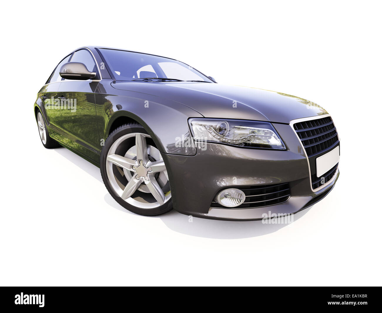 Moderne Luxus-Auto Stockfoto