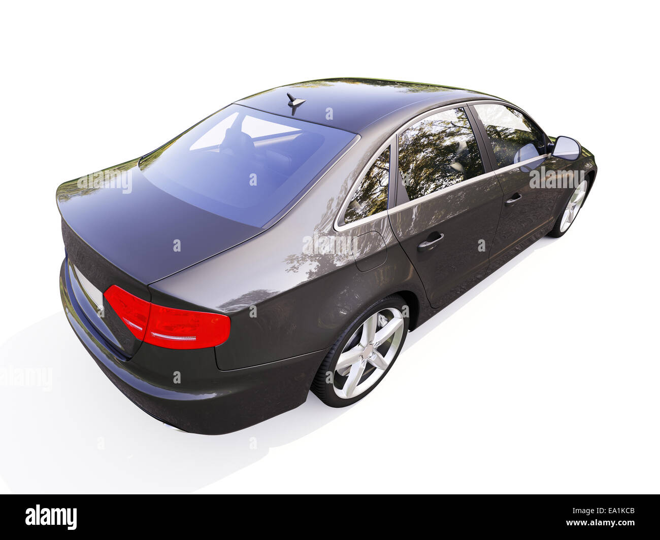 Moderne Luxus-Auto Stockfoto