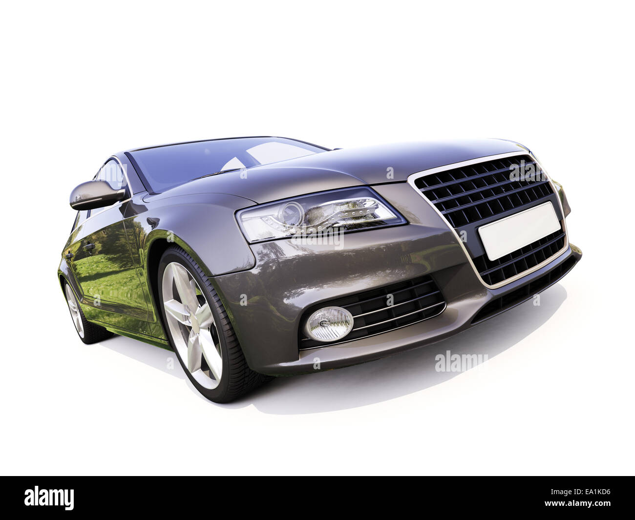 Moderne Luxus-Auto Stockfoto