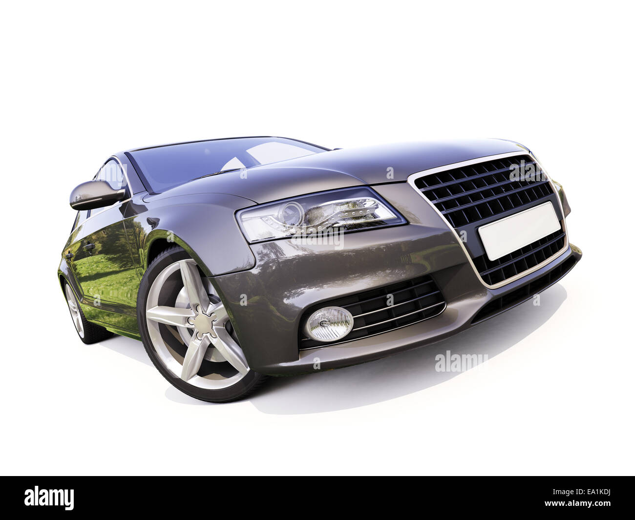 Moderne Luxus-Auto Stockfoto