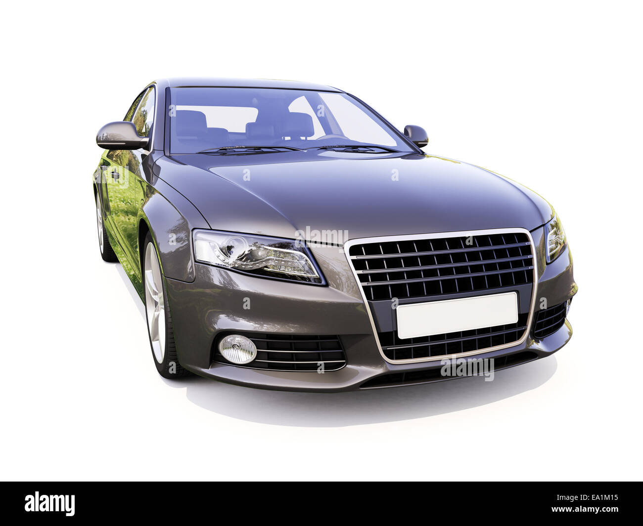 Moderne Luxus-Auto Stockfoto