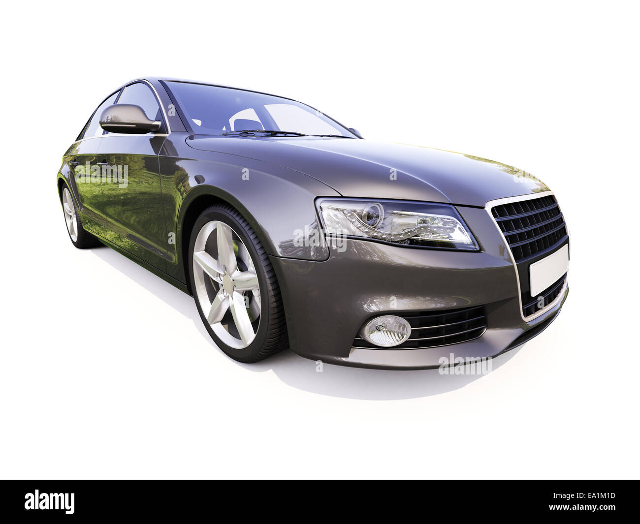 Moderne Luxus-Auto Stockfoto